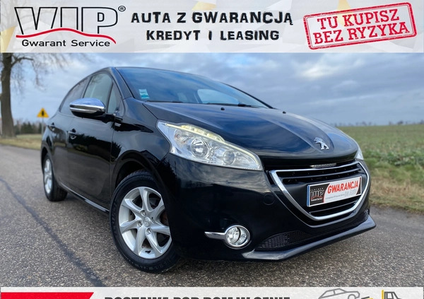 strzyżów Peugeot 208 cena 26890 przebieg: 148463, rok produkcji 2014 z Strzyżów